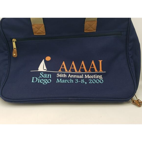 Pharmaceutical ALLEGRA Promo tote computer bag Promotional Drug Company Y2K - Picture 3 of 14